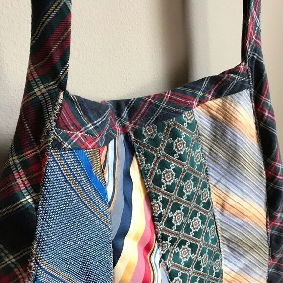 One of a kind Crossbody Tie Bag - Picture 3 of 8